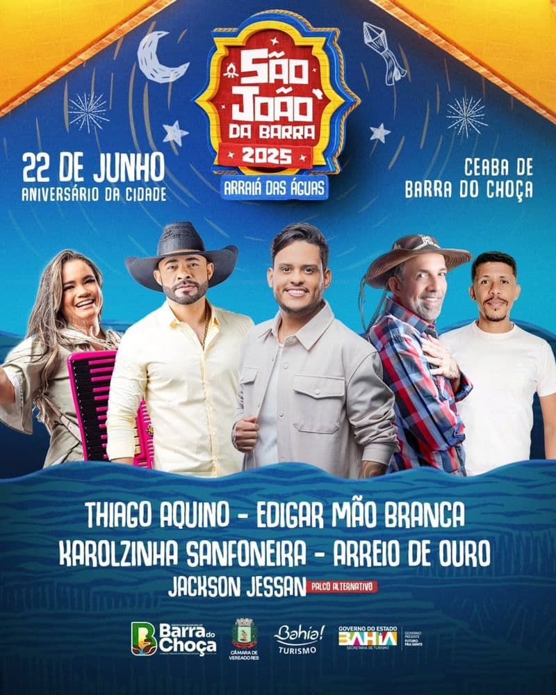 Barra do Choça se prepara para um São João inesquecível no aniversário da cidade