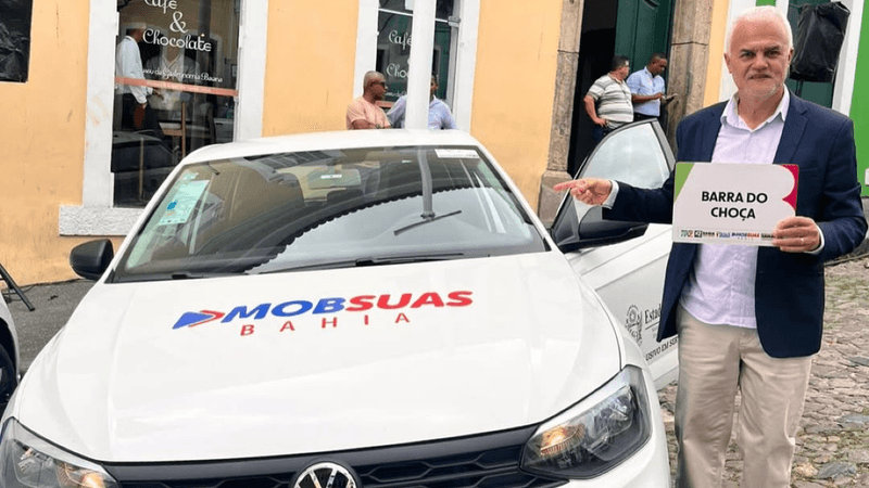 Barra do Choça é contemplada pelo Governo do Estado com veículo para fortalecer a Assistência Social